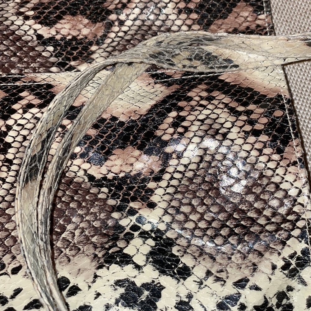 Large Python Print Tote - image 3